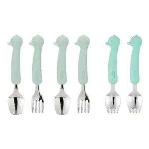 실리콘 스푼포크 스포크 케이스 세트 오리민트