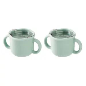 에.디.슨 유아컵 실리콘 뚜껑 물컵 유아식 준비물 150ml