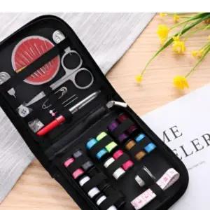 ( )PA 휴대용 반지고리 바느질 미니 반짓고리 바느질키트 10종세트 가정용 수선