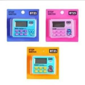 BT21 무소음 스톱워치(색상랜덤발송) WFFPX88