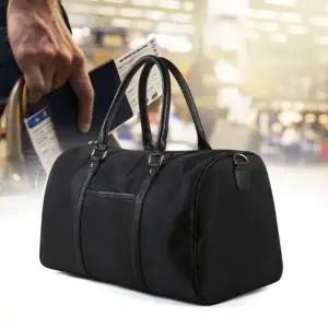 (선택 블랙)1박2일 차박 여행 넉넉한 보스톤백 멀티백 이쁜 가방 캠핑 대형 운동 스포츠백 보스턴백