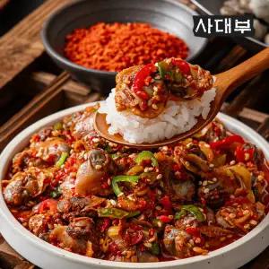 맛있는 꼬막무침 300g x2팩(국내산 꼬막 전라도식 밥도둑 반찬)
