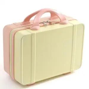 ( )1박2일 기내반입가방 레몬+핑크 봄날 여행가방 기내 레디백 기내용가방 캠핑 여행