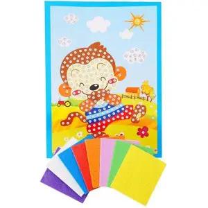 EVA 모자이크아트YD06 일러스트즐거운원숭이 (10개 묶음)