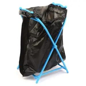 ( )쓰레기봉투 고정대 접이식 간이 캠핑 분리수거 휴대용 스탠드 받침