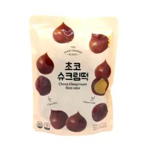 예향 초코슈크림떡 420g×12개 [아이스박스+아이스팩] /