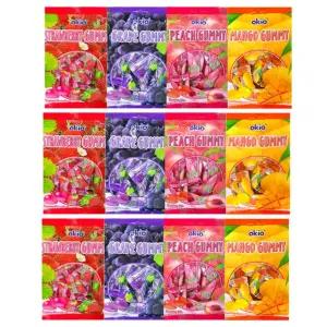 피치젤리 오키오젤리4종 딸기+포도+피치+망고(3개씩)