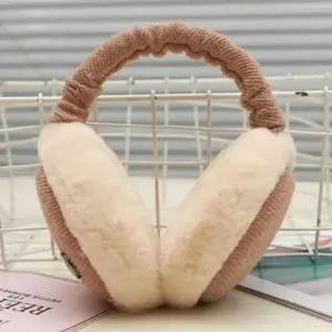 겨울 귀도리 방한 귀마개 접이식 보온 운동