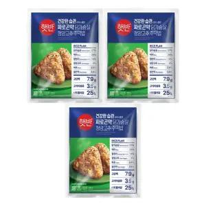 [CJ]햇반 파로곤약주먹밥 청양고추 400g x3개