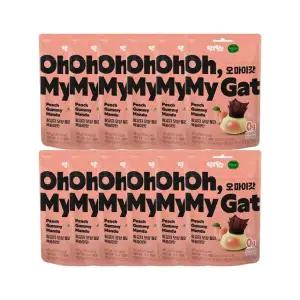 [CJ]비비고 오마이갓 젤리복숭아 40g x12개