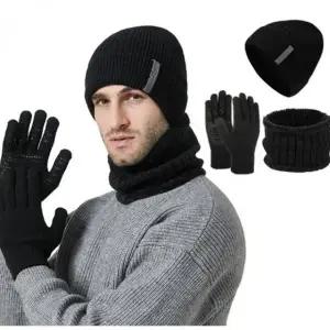 기모 모자 넥워머 장갑 세트 겨울 방한용품
