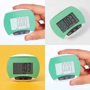 디지털 만보기 그린 걸음수 운동