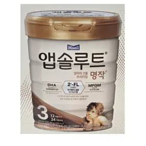 엄마의 선물 프리미엄 명작 분유 3단계 800G