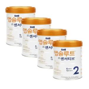 매일유업 ABSOLUTE 센서티브 2단계 900g 4개