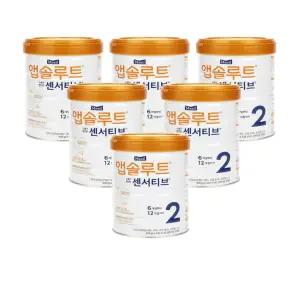 매일유업 ABSOLUTE 센서티브 2단계 900g 6개