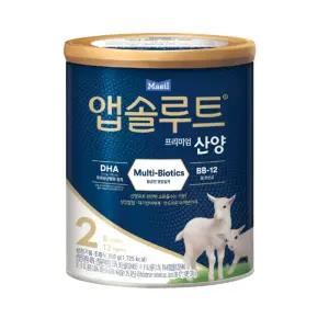 매일유업 앱솔루트 프리미엄 산양 2단계 750g 1개