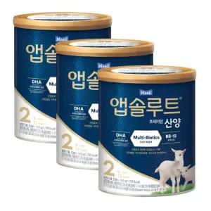 매일유업 앱솔루트 프리미엄 산양 2단계 750g 3개