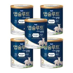 매일유업 앱솔루트 프리미엄 산양 2단계 750g 5개