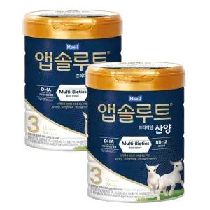 매일유업 앱솔루트 프리미엄 산양 3단계 750g 2개