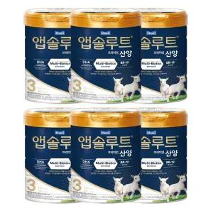 매일유업 앱솔루트 프리미엄 산양 3단계 750g 6개