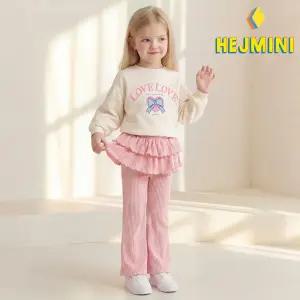 [헤이미니] 러브리본페플럼팬츠상하복