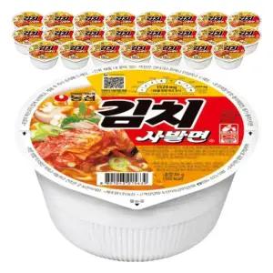 농심 김치사발면 86g, 24개