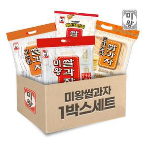 미왕쌀과자 10봉 고소한 허니쌀과자 우유쌀과자 밀크클래식 바나나맛 스낵 뻥튀기 주전부리