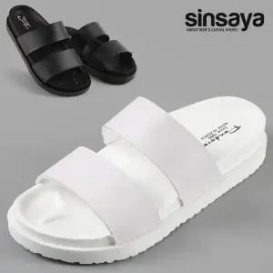 [신사야]신사야 심플한 베이직이선 남성슬리퍼 SSY884