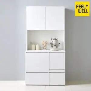 E0자재 데이아 광파오븐 렌지대 수납장세트 완전수납) RZ9477