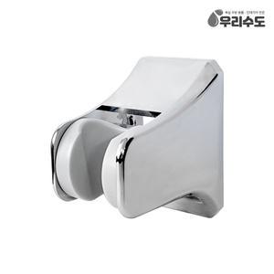 우리수도 초강력 접착식 각도조절행거 샤워기걸이