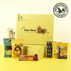 심쿵 간식 선물세트 7종 42봉 초코볼 과자 스낵박스 화이트데이 선물