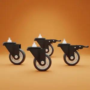 스피드랙 소형바퀴세트(선반높이 1200mm이하 설치권장)