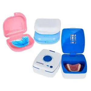 세니원 살균기 + 교정기 보관함 세트/ 투명 치아 교정기 살균 보관 틀니 치과 스플린트 마우스피스