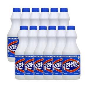 유한양행 유한락스 레귤러1L 1박스(12병) 소독,살균