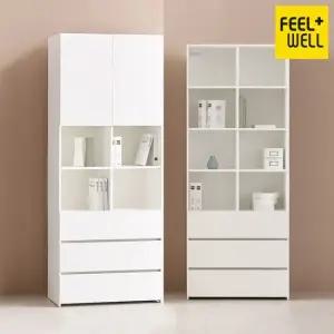 레아 책장 수납장 800 서랍셋 수납형