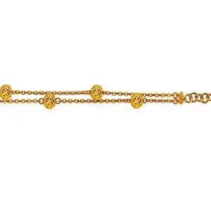 순금 다이아몬드 컷팅 팔찌 줄 24k 99.9 11.25g /t5013b