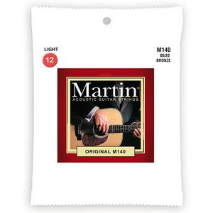 [프리버드] 마틴 통기타줄 M140 Martin 어쿠스틱기타 스트링 80/20 Bronze Light M-140 Original 012-054