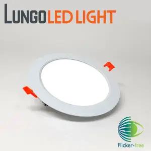 알에프세미 led 매입등 6인치 다운라이트 15W  3000K  (디밍가능) 플리커프리 KS