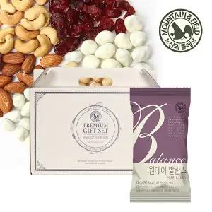 [산과들에]원데이발란스퍼플 30입 하루견과 선물세트 (20gx30입)