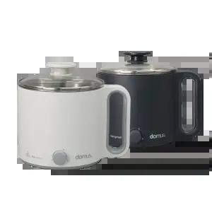 도무스 낭만 멀티포트 2L 라면 스텐 전기냄비 캠핑 여행용 쿠커 혼밥 자취생