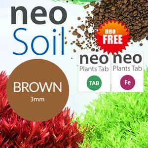 네오 컴팩트 플랜츠 소일 브라운 8L (탭 TAB + 철분 Fe 영양제 무료 증) / 수족관 어항 수조 ADA 장식품 수초 모스 새우 쉬림프 CRS 구피 열대어 관상어 바닥재