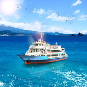 [제주] 서귀포유람선 탑승권 추가 이용 +혜택 (낙타트래킹,족욕,조안베어 체험)/ 제주도 이색체험