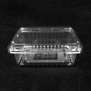 [KMD] 두릅 채소 포장 뚜껑 일체형 투명 PET 용기 K-2000 1박스 200개