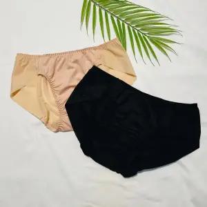 [솔브](정상) 기본디자인 팬티 자국 안나는 데일리 스킨 블랙 여성 햄팬티_S SPTC357H_S