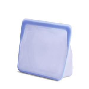 스타셔 스탠드업 투명 파우치 페일블루, 1개