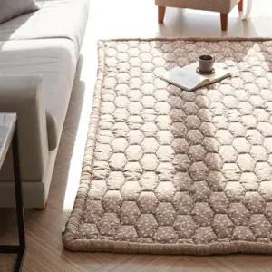 아트박스 엘르비 엘르비 재클린 뽈록이 러그 150x200cm 카페트 더블Q사이즈 침대 패드 겸용)