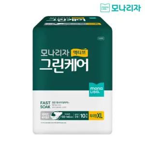 모나리자 액티브 그린케어 와이드 매직밸트 특대형 10매 1팩