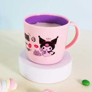 쿠로미 더블컬러 프라임 핸들컵 어린이집 유치원 아이 물컵 양치컵 졸업선물 수료선물