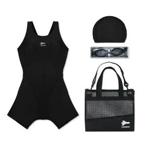[대구백화점] [레노마수영복]여아동생존수영 수경수모가방 4 세트(GS17865)