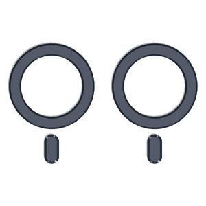 밸류엠 맥세이프 호환 플레이트 자석 스티커, 네이비, 2개